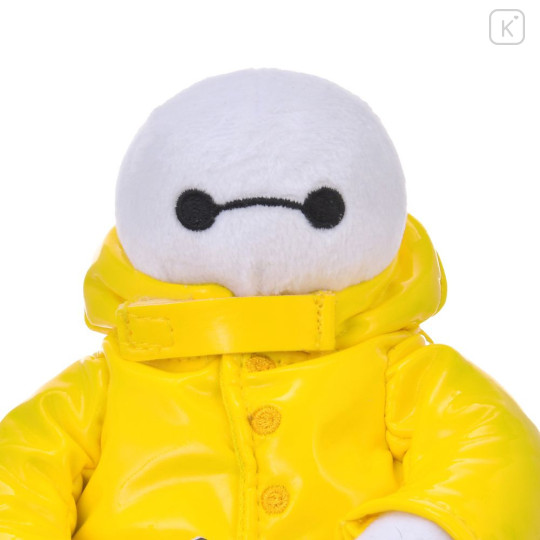 Japan Disney Store Plush Keychain - Baymax : Raincoat - 4