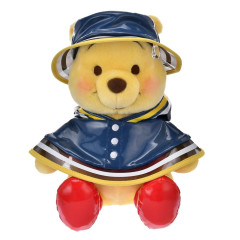 Japan Disney Store Plush Toy - Pooh : Raindrop & Raincoat