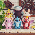 Japan Disney Store StanDs Plush Toy - Lilo & Stitch : Captain Gantu Self-Standing - 7