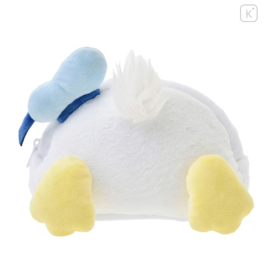 Japan Disney Store Fluffy Plush Pen Case - Donald : Mokomoko Bithday Butt - 1