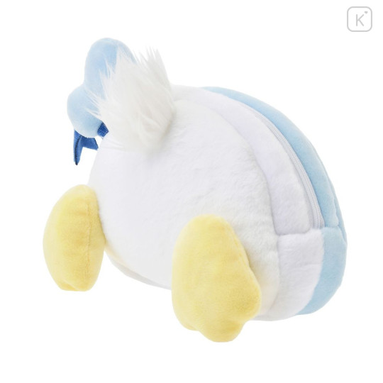 Japan Disney Store Fluffy Plush Pen Case - Donald : Mokomoko Bithday Butt - 2