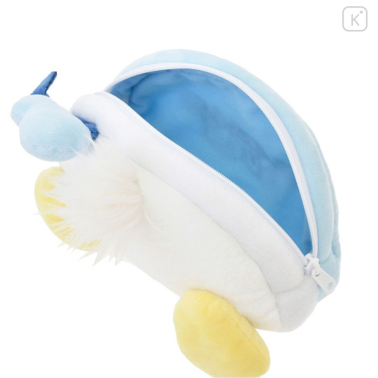 Japan Disney Store Fluffy Plush Pen Case - Donald : Mokomoko Bithday Butt - 5