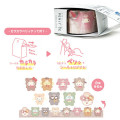 Japan Sanrio Karakara Peritte Roll Sticker - Characters Latte Bear - 2