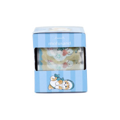 Japan Mofusand Masking Roll Sticker - Cat : Shark Message