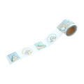 Japan Mofusand Masking Roll Sticker - Cat : Shark Message - 5