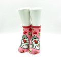Japan Mofusand Ankle Socks - Cat : Strawberry Pink - 2