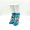 Japan Mofusand Ankle Socks - Cat : Pastry Chef Blue - 2