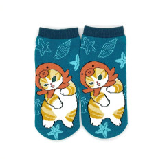 Japan Mofusand Ankle Socks - Cat : Sea Creature Octopus
