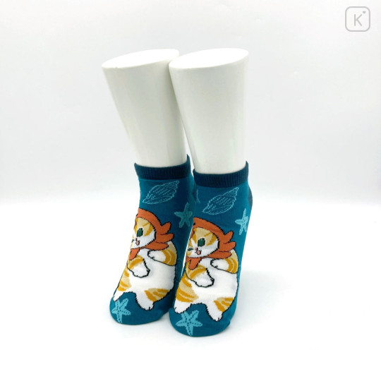 Japan Mofusand Ankle Socks - Cat : Sea Creature Octopus - 2