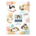 Japan Mofusand A4 Clear File - Workplace Intervention Team Nyan We Love To Distract Work - 1