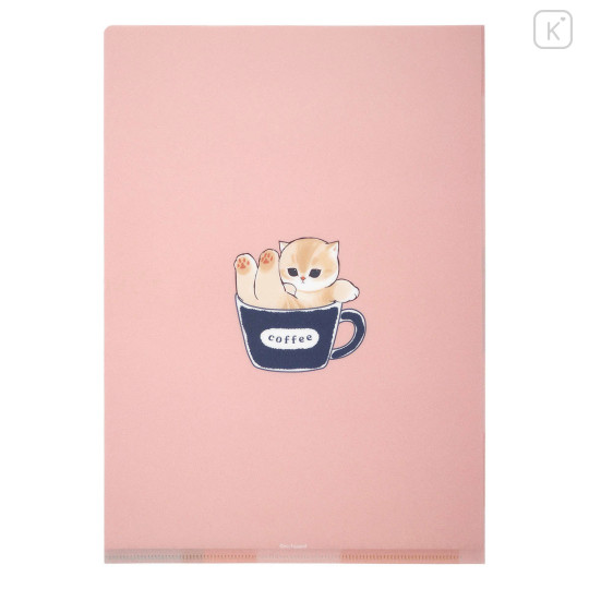 Japan Mofusand A4 Clear File - Workplace Intervention Team Nyan We Love To Distract Work - 4