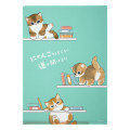 Japan Mofusand A4 Clear File - Workplace Intervention Team Nyan Cat Is King Duty - 4