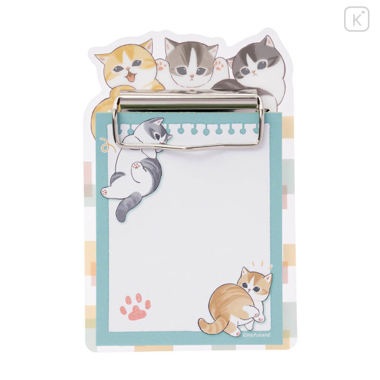 Japan Mofusand Notepad Memo with Binder - Workplace Intervention Team Nyan - 1