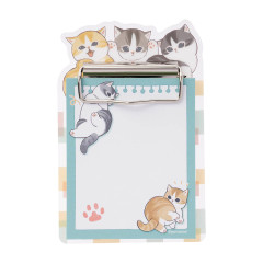 Japan Mofusand Notepad Memo with Binder - Workplace Intervention Team Nyan
