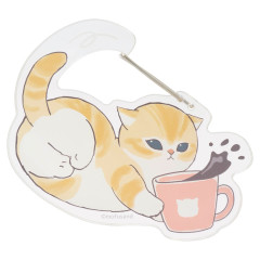 Japan Mofusand Acrylic Carabiner - Workplace Intervention Team Nyan Coffee