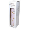 Japan Mofusand Stainless Steel One Push Bottle 480ml - Cat Donut Nyan Pink - 5