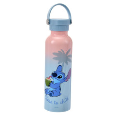 Japan Disney Store Stainless Steel Bottle 750ml - Stitch : Time To Chill