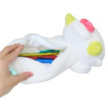 Japan Sanrio Fluffy Plush Pen Case - Gaopowerroo : Laying Down - 4