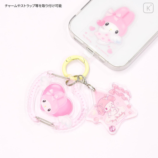 Japan Sanrio Multi Ring Plus with Clear Carabiner - My Melody : Dreaming Angel - 5