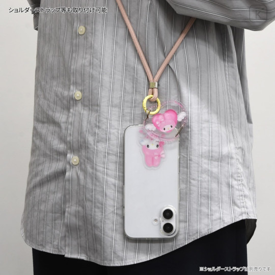 Japan Sanrio Multi Ring Plus with Clear Carabiner - My Melody : Dreaming Angel - 6