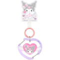 Japan Sanrio Multi Ring Plus with Clear Carabiner - Kuromi : Dreaming Angel - 1