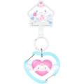 Japan Sanrio Multi Ring Plus with Clear Carabiner - Cinnamoroll : Dreaming Angel - 1