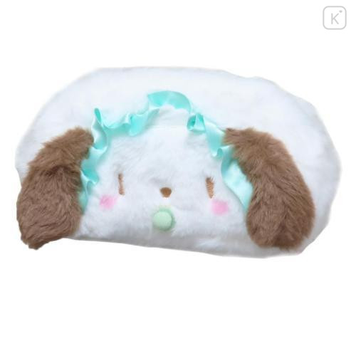 Japan Sanrio Mascot Cosmetic Pouch - Pochacco : Baby - 1