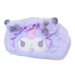 Japan Sanrio Mascot Cosmetic Pouch - Kuromi : Baby
