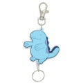 Japan Pokemon Rubber Reel Keychain - Quagsire - 1