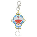 Japan Doraemon Rubber Reel Keychain - Doraemon : Flying - 1