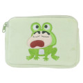 Japan Crayon Shin-chan Pouch & Tissue Case - Shinnosuke Nohara : Green Frog - 1