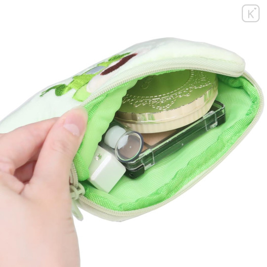Japan Crayon Shin-chan Pouch & Tissue Case - Shinnosuke Nohara : Green Frog - 3