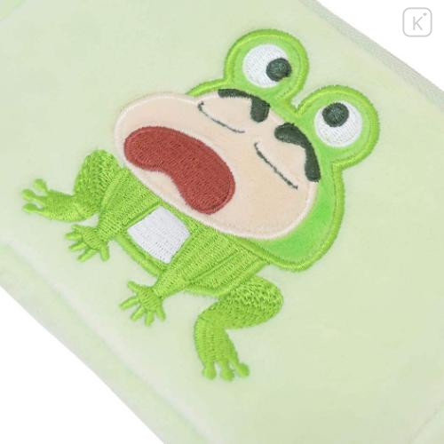 Japan Crayon Shin-chan Pouch & Tissue Case - Shinnosuke Nohara : Green Frog - 4