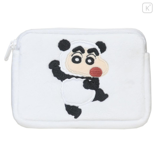 Japan Crayon Shin-chan Pouch & Tissue Case - Shinnosuke Nohara : White Panda - 1