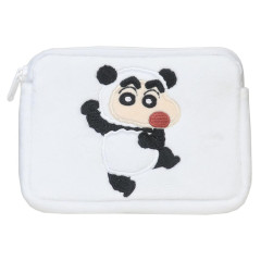 Japan Crayon Shin-chan Pouch & Tissue Case - Shinnosuke Nohara : White Panda