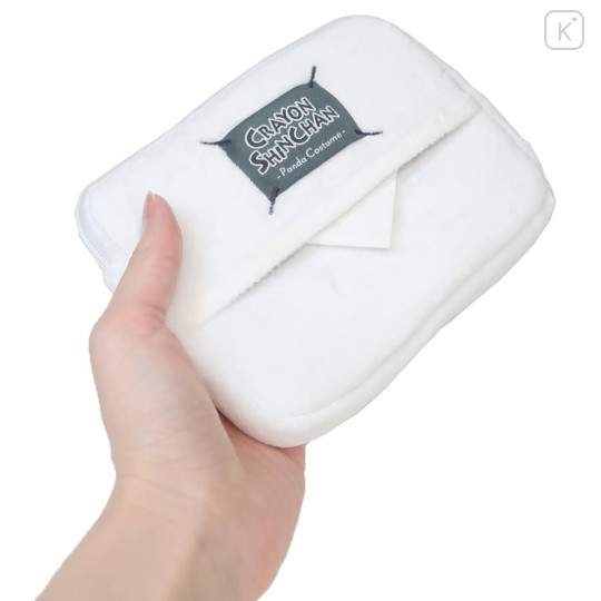 Japan Crayon Shin-chan Pouch & Tissue Case - Shinnosuke Nohara : White Panda - 2
