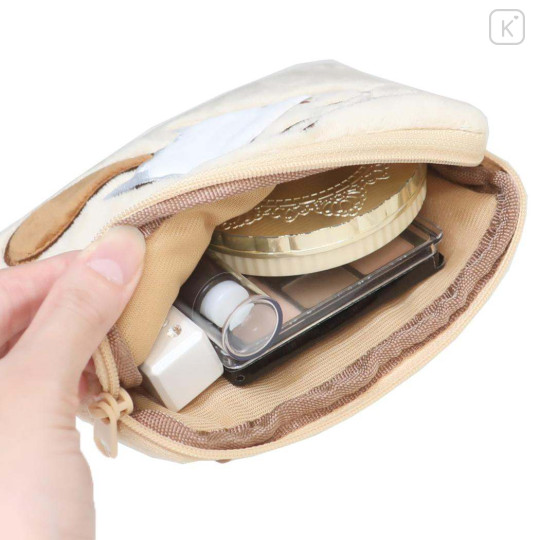 Japan Crayon Shin-chan Pouch & Tissue Case - Shinnosuke Nohara : Light Brown Flying Squirrel - 3