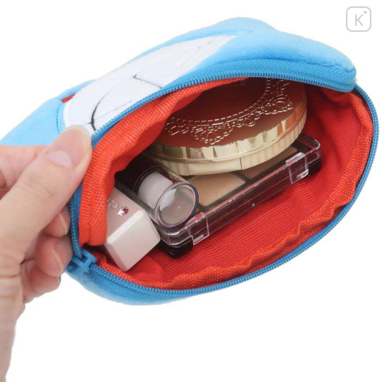 Japan Doraemon Pouch & Tissue Case - Doraemon : Blue Smile - 3