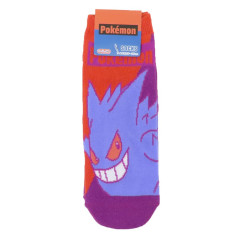 Japan Pokemon Men Socks - Gengar : Red