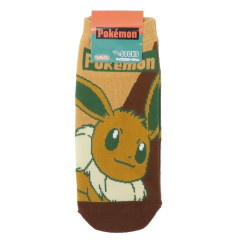 Japan Pokemon Socks - Pikachu : Smile Brown