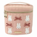 Japan Miffy Vanity Pouch - Miffy : My Favourite Ribbon Pink - 1