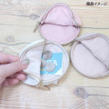 Japan Miffy Quilted Flat Mini Pouch - Miffy : My Favourite Ribbon Pink - 4