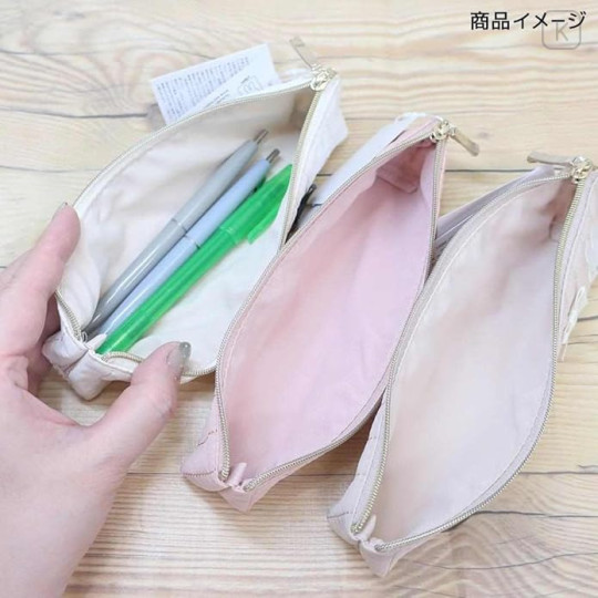 Japan Miffy Slim Pouch - Miffy : My Favourite Ribbon Ivory - 3