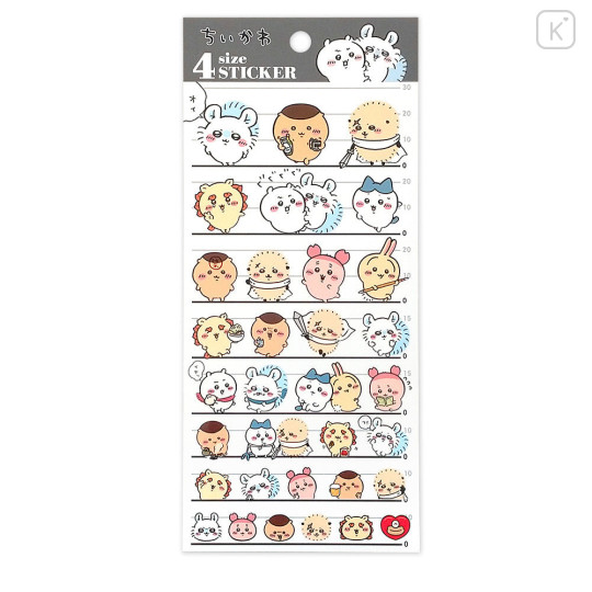 Japan Chiikawa 4 Size Sticker - Mixed - 1