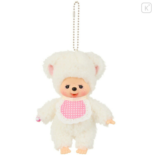 Japan Monchhichi Mascot Holder - Chamu Sleepy - 1