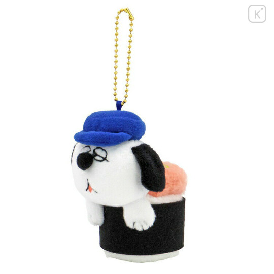 Japan Peanuts Mascot Holder - Snoopy : Brother Olaf Negitoro Gunkan Sushi - 1