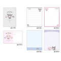 Japan Sanrio Volume Up Letter Envelope Set - My Melody 50th & Kuromi 20th Anniversary Idol - 2