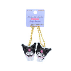 Japan Sanrio Acrylic Keychain Connecting Set - Kuromi : Bonbon Drop Crystal