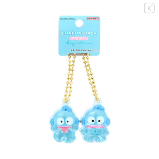 Japan Sanrio Acrylic Keychain Connecting Set - Hangyodon : Bonbon Drop Crystal - 1