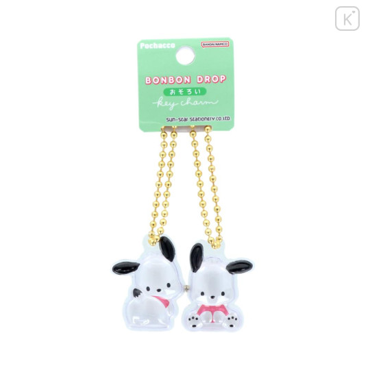 Japan Sanrio Acrylic Keychain Connecting Set - Pochacco : Bonbon Drop Crystal - 1